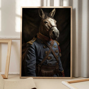 Tablou înramat „Donkey In Costume 2” de Bilge Paksoylu