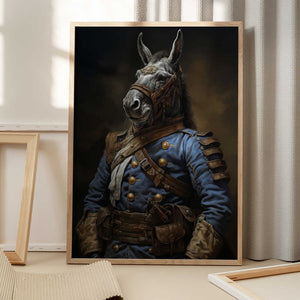 Tablou înramat „Donkey In Costume 4” de Bilge Paksoylu