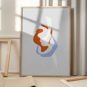 Tablou înramat „Scandi Abstract 8” de Anne-Marie Volfova