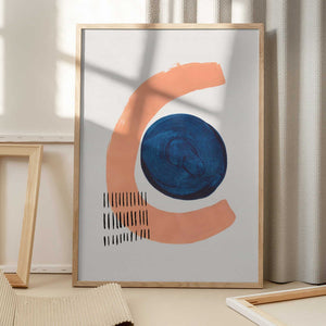 Tablou înramat „Spinning Curve” de Ejaaz Haniff
