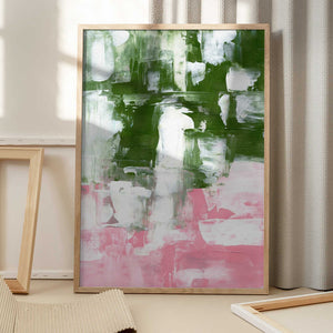Tablou înramat „Olive Pink” de Ejaaz Haniff