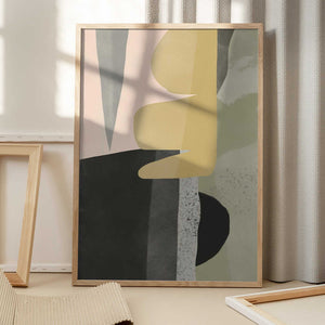 Tablou înramat „Abstract Layers” de Little Dean