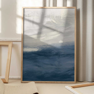 Tablou înramat „Ocean's Tranquility” de Little Dean