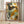 Tablou înramat „Luminous Ochre Abstract Infinity” de Little Dean