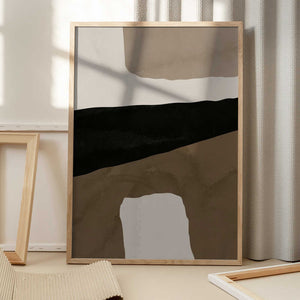 Tablou înramat „Earthy Abstractions” de Little Dean