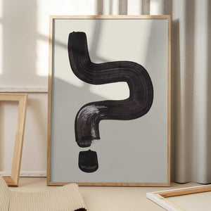 Tablou înramat „Ink Motif 42” de Ejaaz Haniff