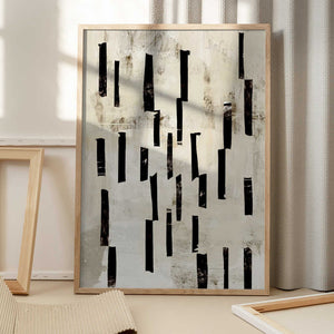 Tablou înramat „Minimal Lines” de Dan Hobday