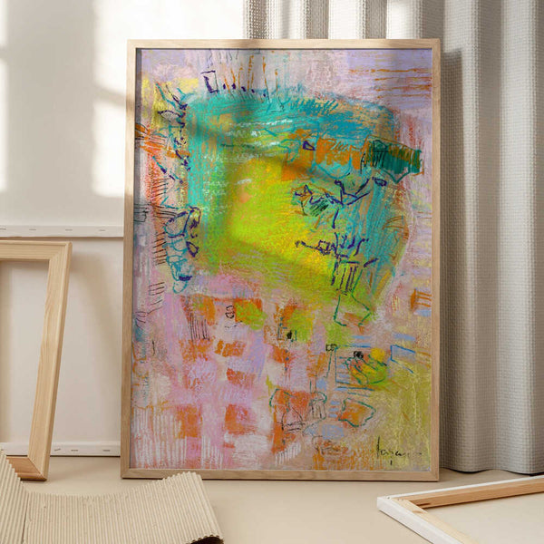 Tablou înramat „Prismatic Daydream” de Dorothy Fagan