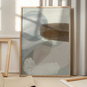 Tablou înramat „Abstract 01” de Nilesh Kulkarni