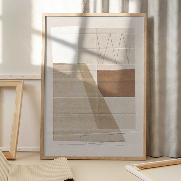 Tablou înramat „Scheme Abstract” de Dan Hobday