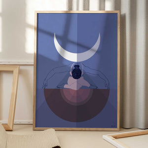 Tablou înramat „Winter Solstice” de Amanda Leon