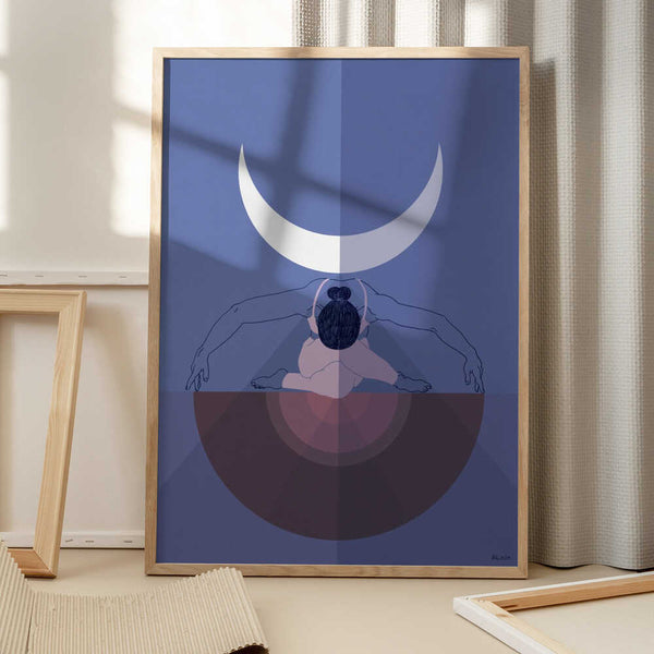 Tablou înramat „Winter Solstice” de Amanda Leon