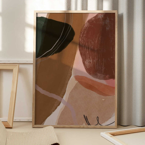 Tablou înramat „Chatter” de Gemma Bardot