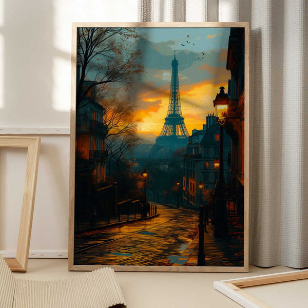 Tablou înramat „Welcome to Paris” de Taudalpoi