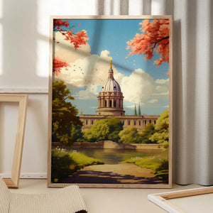 Tablou înramat „Oxford Travel Art” de Taudalpoi