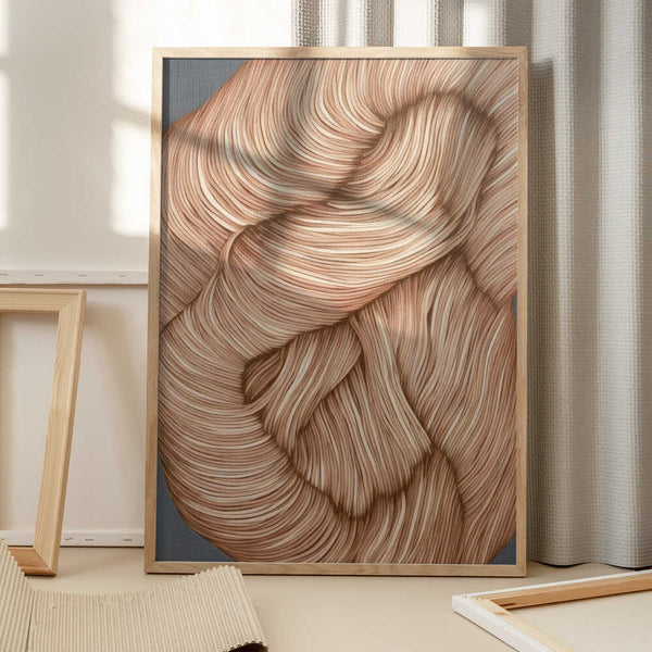 Tablou înramat „Nature line I” de Alma