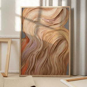 Tablou înramat „Nature line II” de Alma