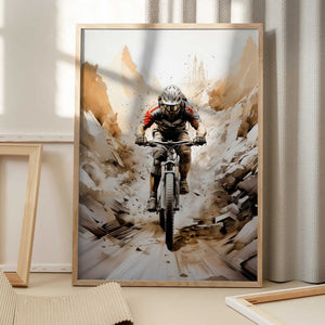 Tablou înramat „Sport Cycler 2” de Justyna Jaszke