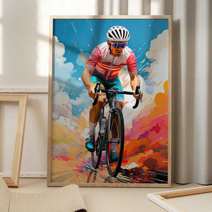 Tablou înramat „Sport Cycler 3” de Justyna Jaszke