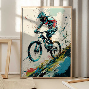 Tablou înramat „Sport Cycler 11” de Justyna Jaszke