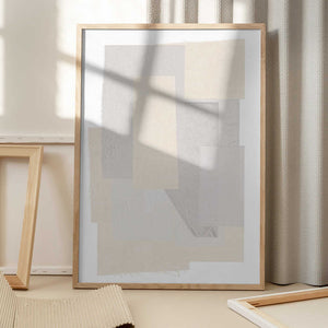 Tablou înramat „Textured Layers” de THE MIUUS STUDIO