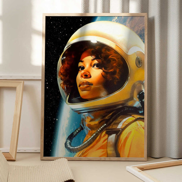 Tablou înramat „Astronaut Poster 2” de Taudalpoi