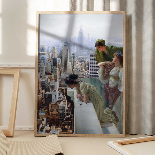 Tablou înramat „Manhattan View” de Dikhotomy