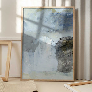Tablou înramat „Blue” de Dan Hobday