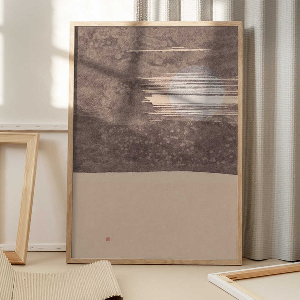 Tablou înramat „Study N°4 | At the Seaside” de Thoth Adan