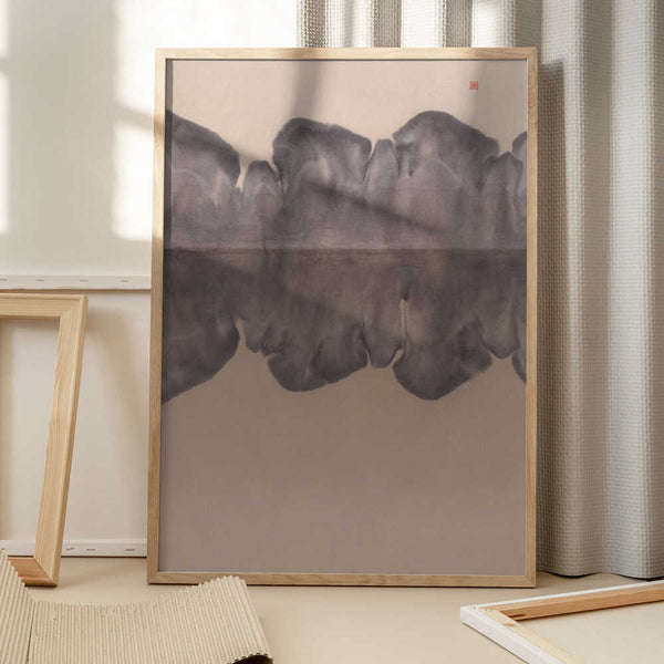 Tablou înramat „Study N°5 | Grundlsee” de Thoth Adan