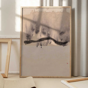 Tablou înramat „Study N°11 | Silent Process” de Thoth Adan