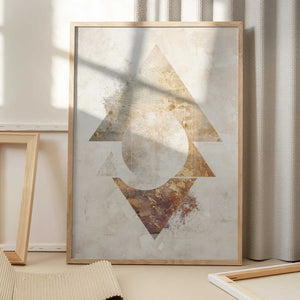 Tablou înramat „Geometric Illustration 01” de Rafal Kulik
