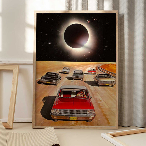 Tablou înramat „Eclipsed” de Taudalpoi