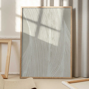 Tablou înramat „Abstract hand drawn Line 04” de Lucrecia Caporale