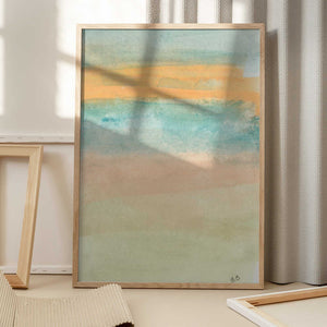 Tablou înramat „Find Your Way 1” de Bronwyn Baker