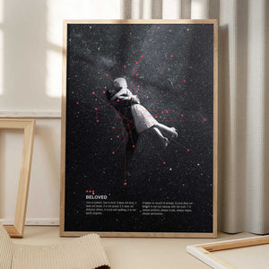 Tablou înramat „Beloved by Frank Moth” de Frank Moth