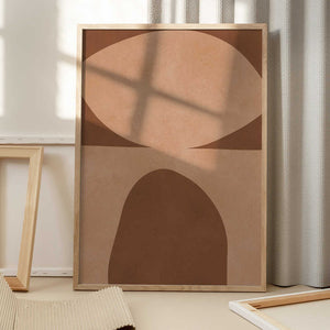 Tablou înramat „Tribal and abstract 5” de Vitor Costa