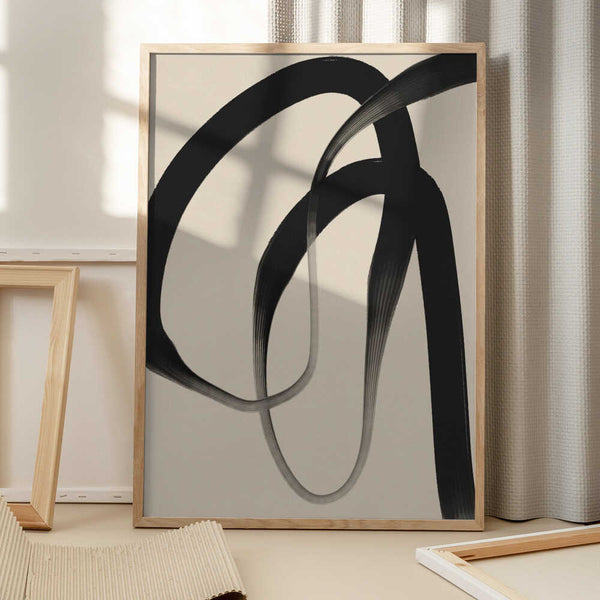 Tablou înramat „Flowing Elegance” de Treechild