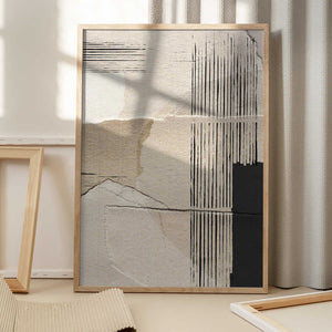 Tablou înramat „Paper Abstract” de Dan Hobday