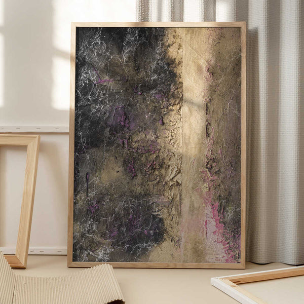 Tablou înramat „Veined Azure” de Anete Purina-Purite