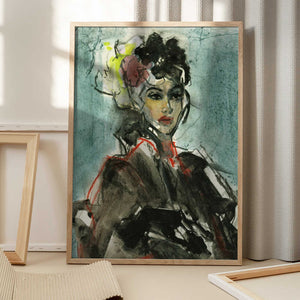 Tablou înramat „Elegant Whisper” de Ute Rathmann