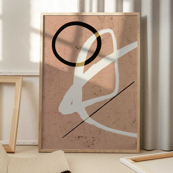 Tablou înramat „Abstract Paths” de Treechild