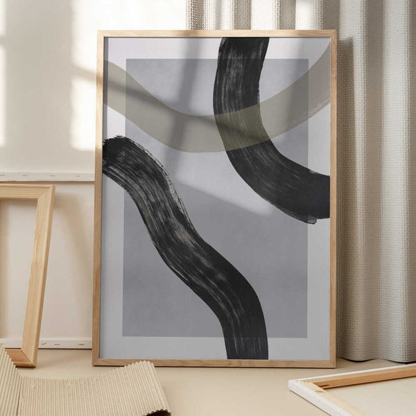 Tablou înramat „Lines and Shapes 2” de Mareike Böhmer