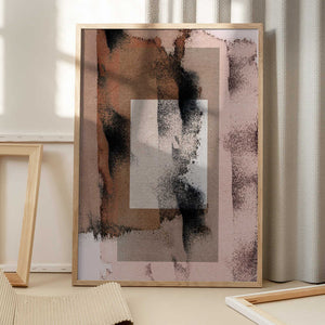 Tablou înramat „Abstract Brush Strokes 17y” de Mareike Böhmer