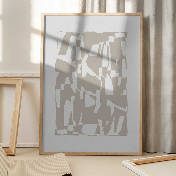 Tablou înramat „Pieces 25Z” de Mareike Böhmer