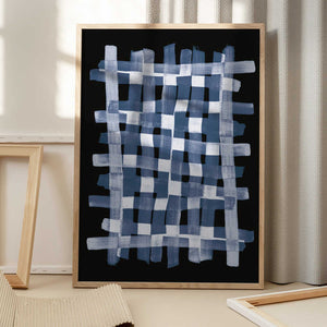 Tablou înramat „The Grid 5X” de Mareike Böhmer