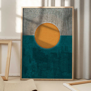 Tablou înramat „New York Sun” de Pia Lilenthal