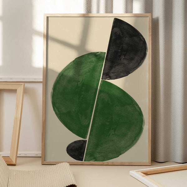 Tablou înramat „Geometric Harmony” de THE MIUUS STUDIO