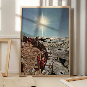 Tablou înramat „Crater Fields Viewing Area” de Mikhail Siskoff