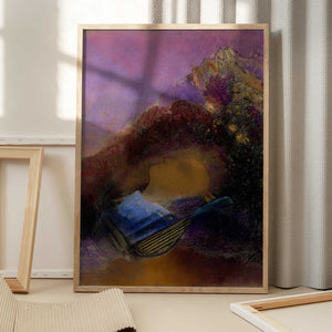 Tablou înramat „Orpheus” de Odilon Redon
